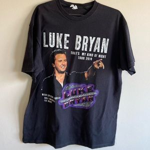 LUKE BRYAN 2014 “THAT’S MY KIND OF NIGHT” TOUR T~SHIRT SIZE LARGE
